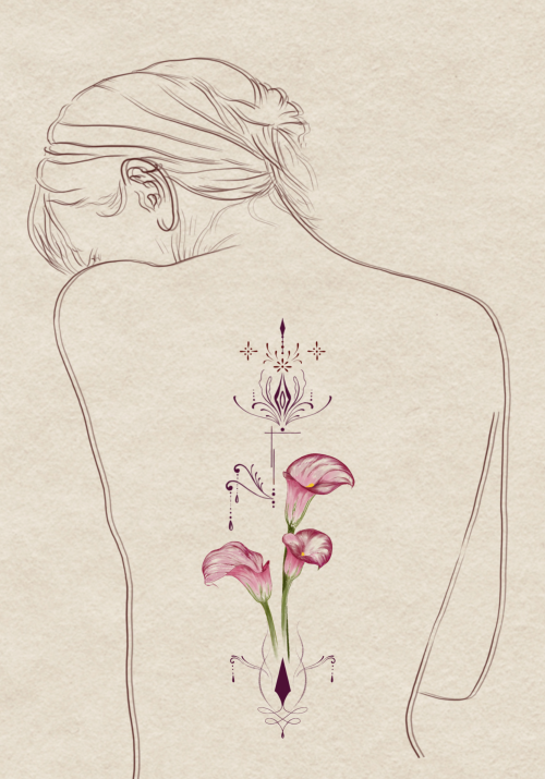 Calla lily - rum 