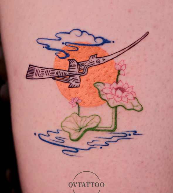 Vietnamese Traditional Tattoo at HCMC